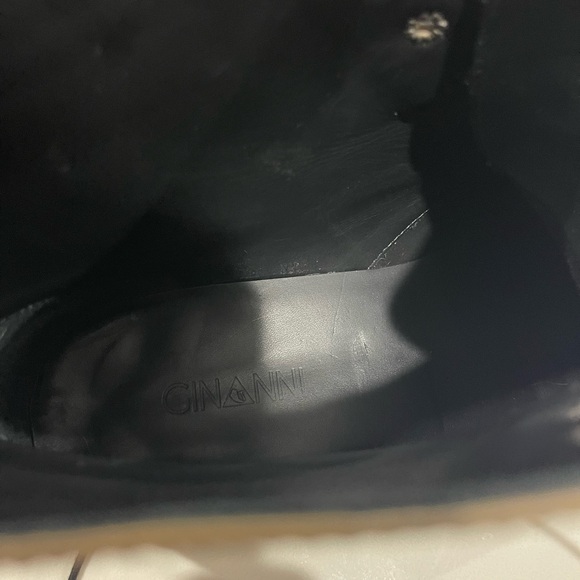 EUC Ginanni Two Tone Brogue Leather Boots - 10 - Picture 8 of 9